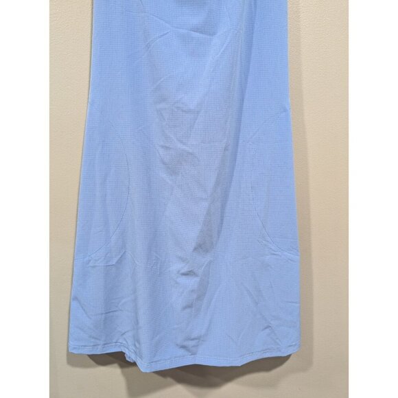 Title Nine Dress Blue Sleeveless Zip Athletic Pockets Lightweight Hiking Tank XS - Picture 4 of 16